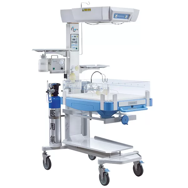 Cuna térmica neonatal para atención hospitalaria