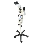 Colposcopio de pedestal PRZ-25 con luz LED y aumento óptico para ginecología